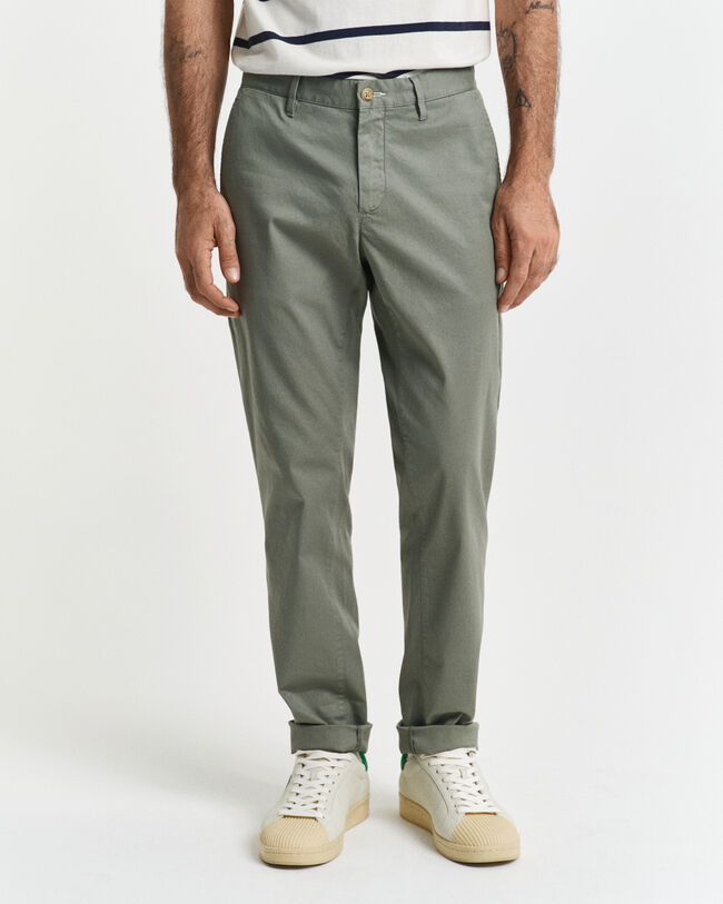 Pantalon chino coupe slim Sunfaded