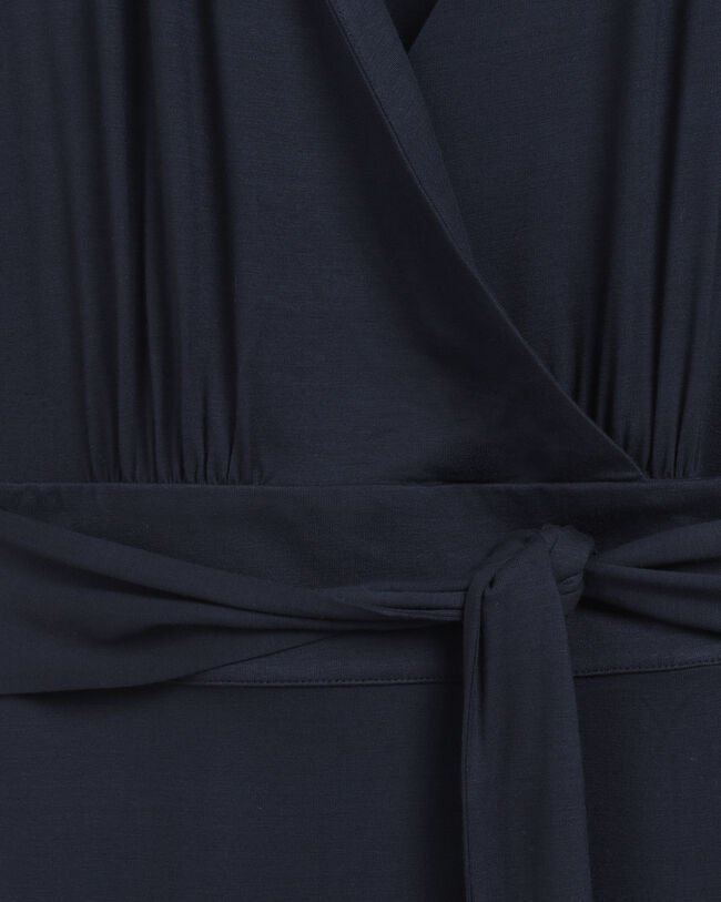 Robe portefeuille en jersey