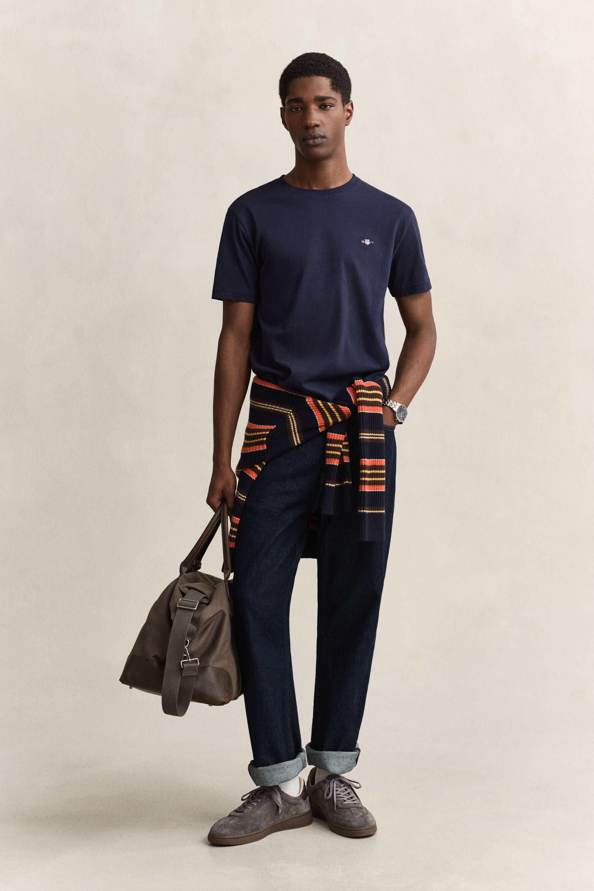 T-shirt regular avec écusson