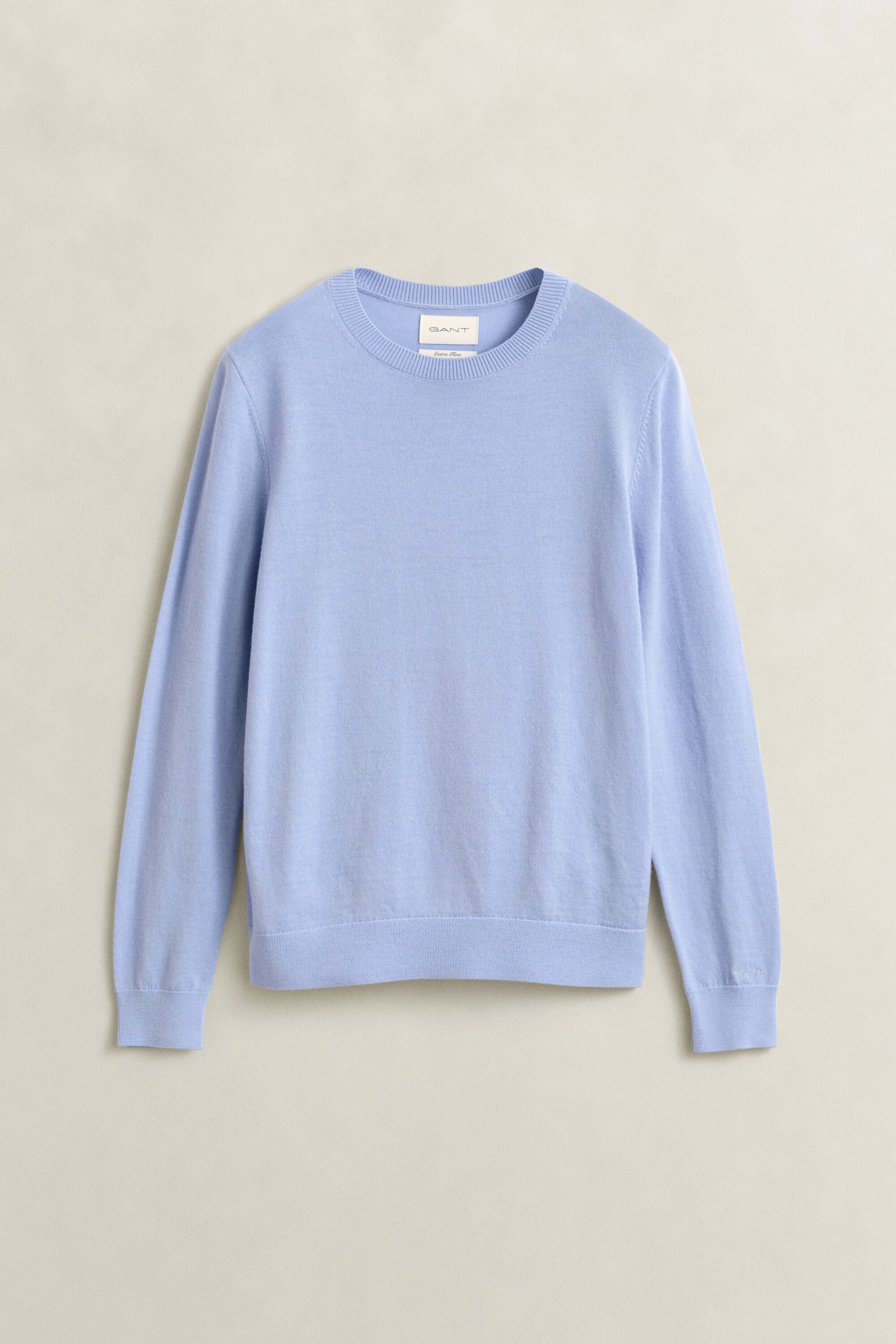 Pull col rond en laine mérinos extrafine
