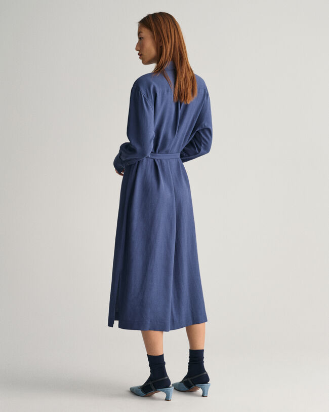 Robe-chemise &agrave; poches