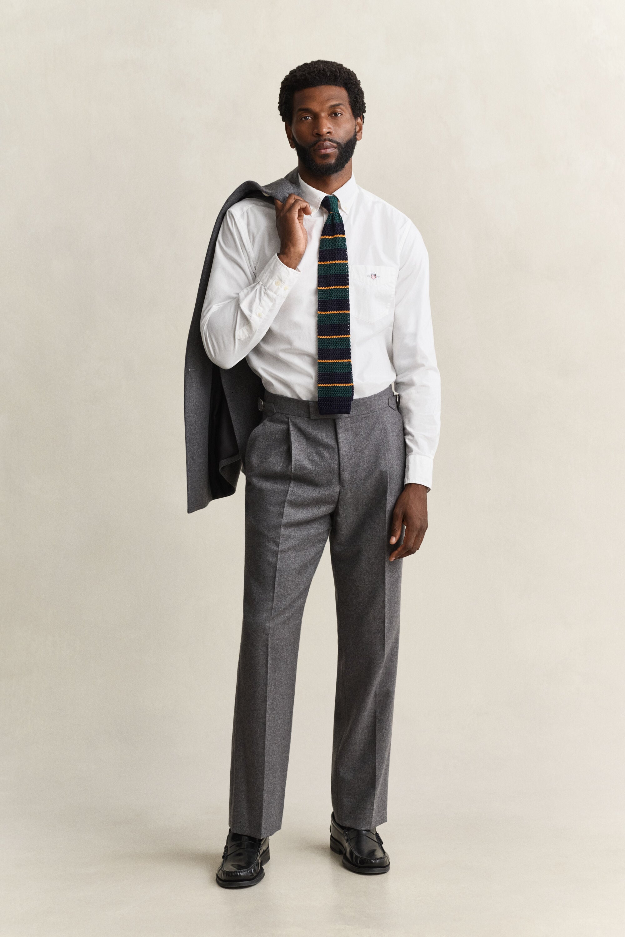 Pantalon de costume en cachemire
