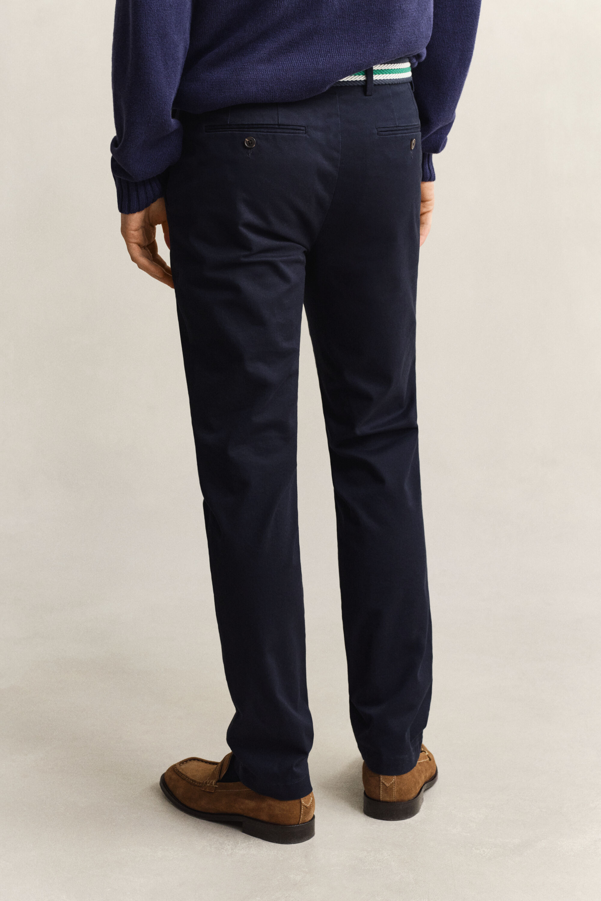 Pantalon chino élégant coupe slim