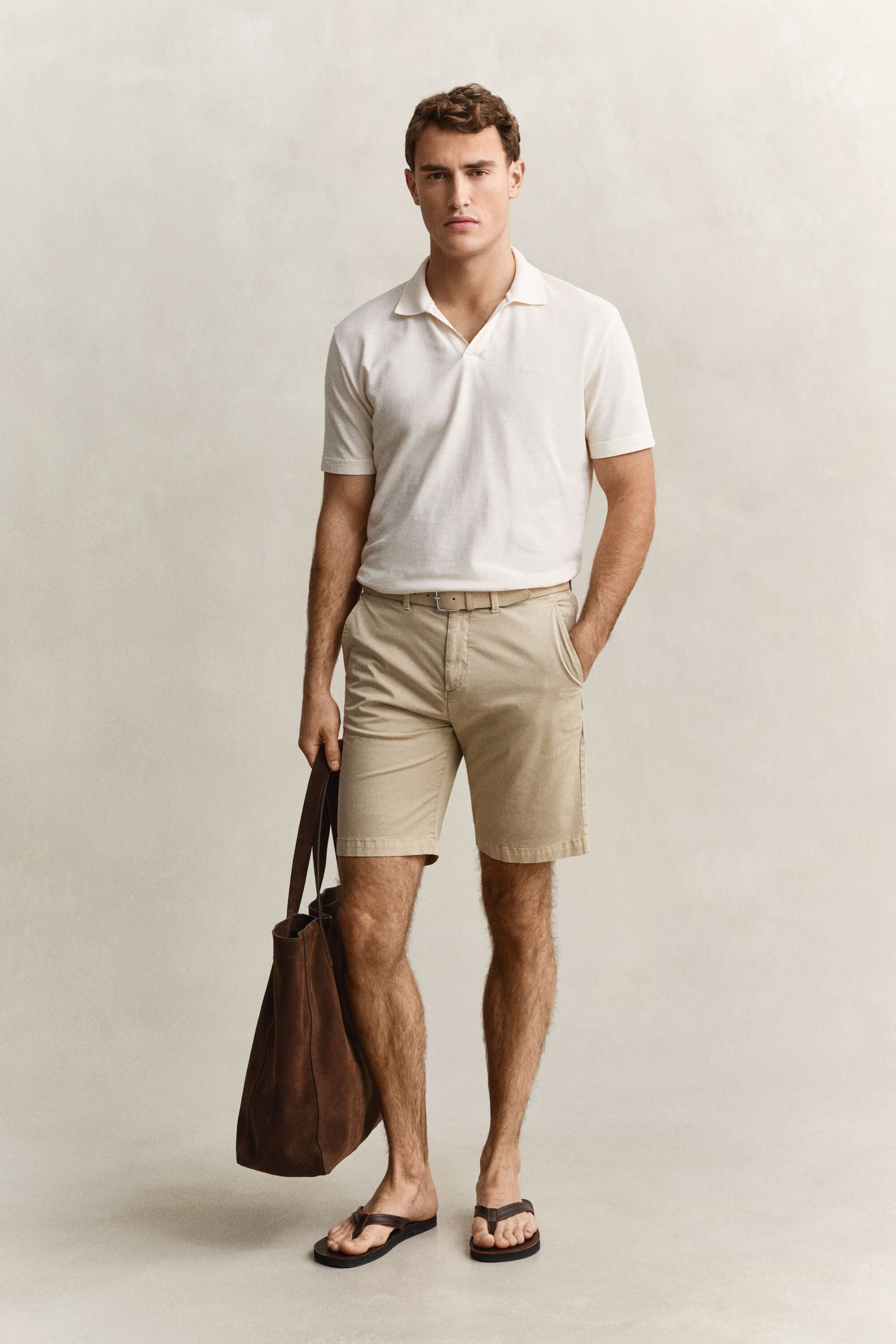 Short chino Sunfaded