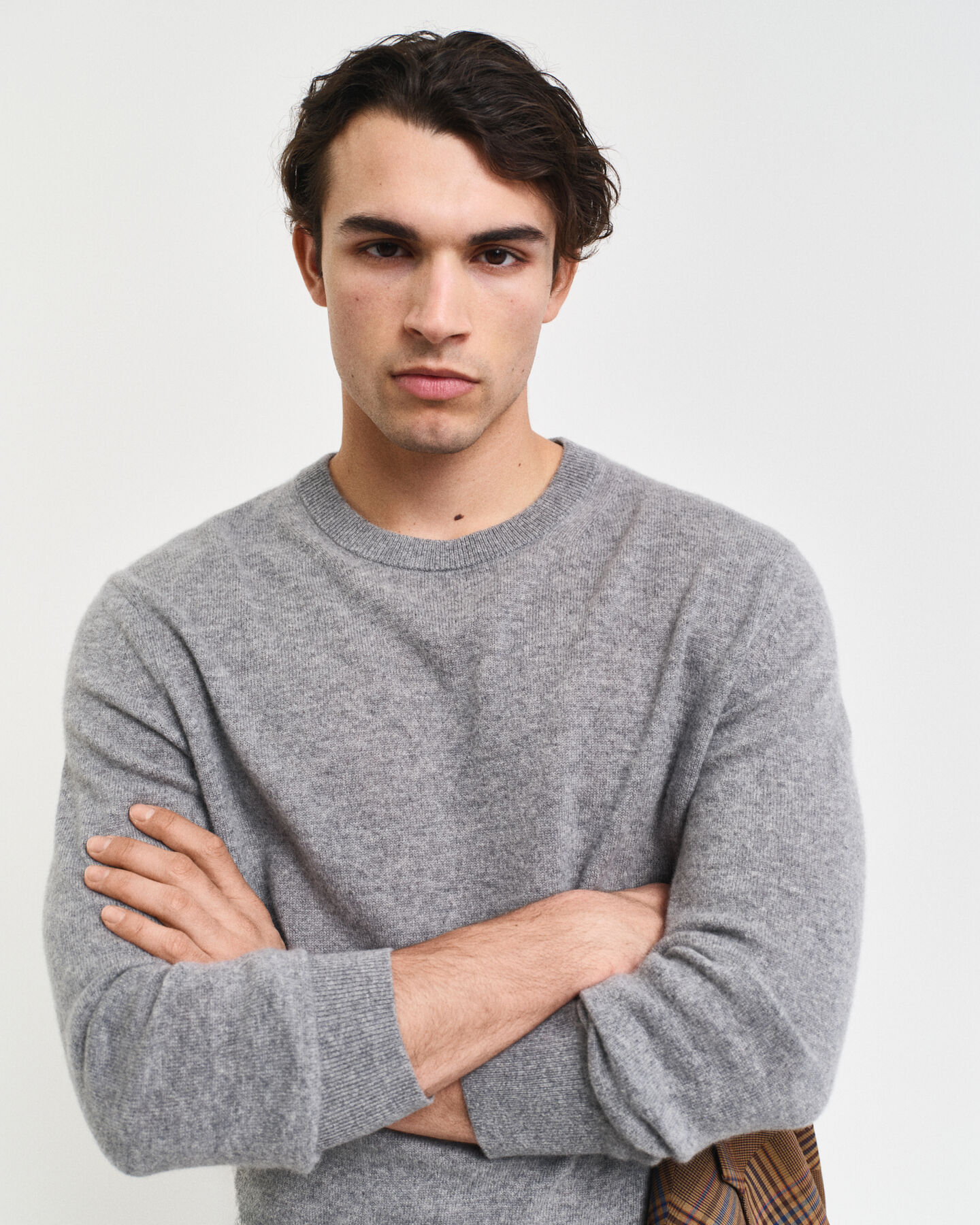 Pull ras du cou en cachemire