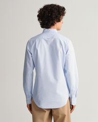 Chemise slim fit en coton Oxford