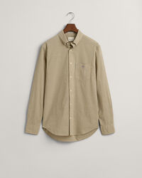 Chemise regular fit en popeline &agrave; carreaux