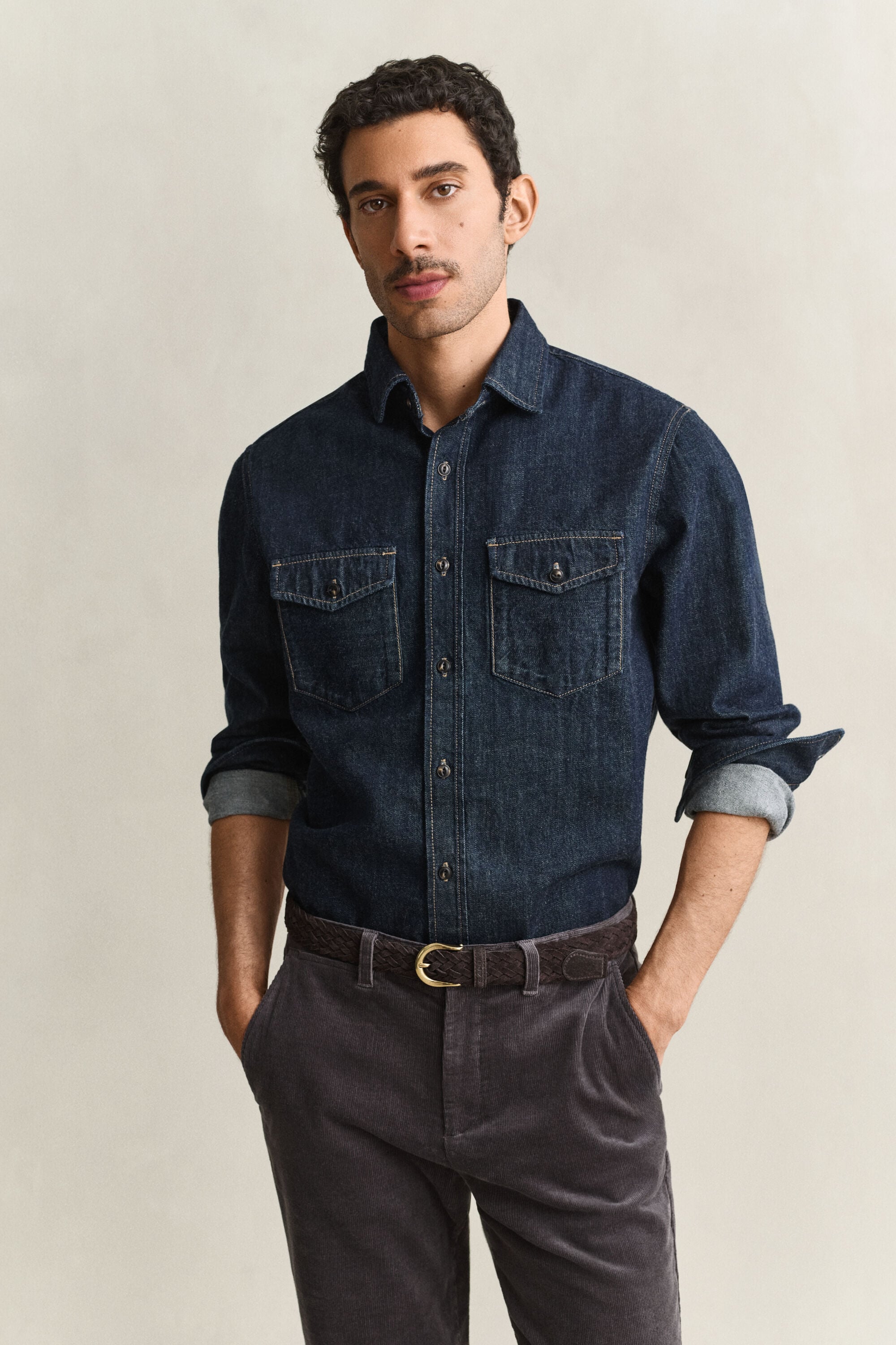 Chemise en denim selvedge