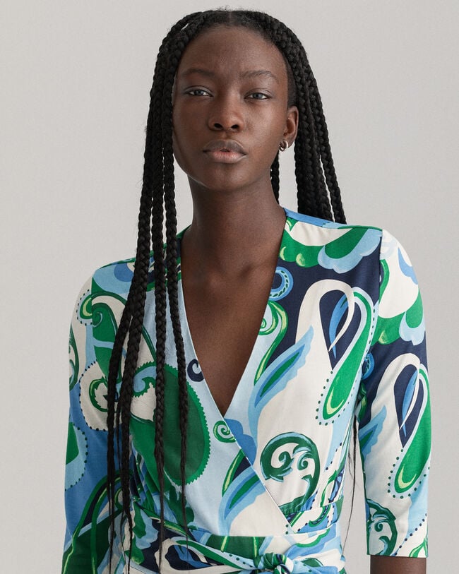 Combishort à motif cachemire