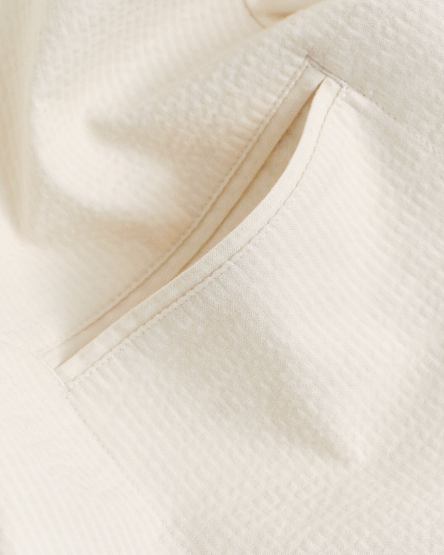 Veste de costume coupe slim en seersucker