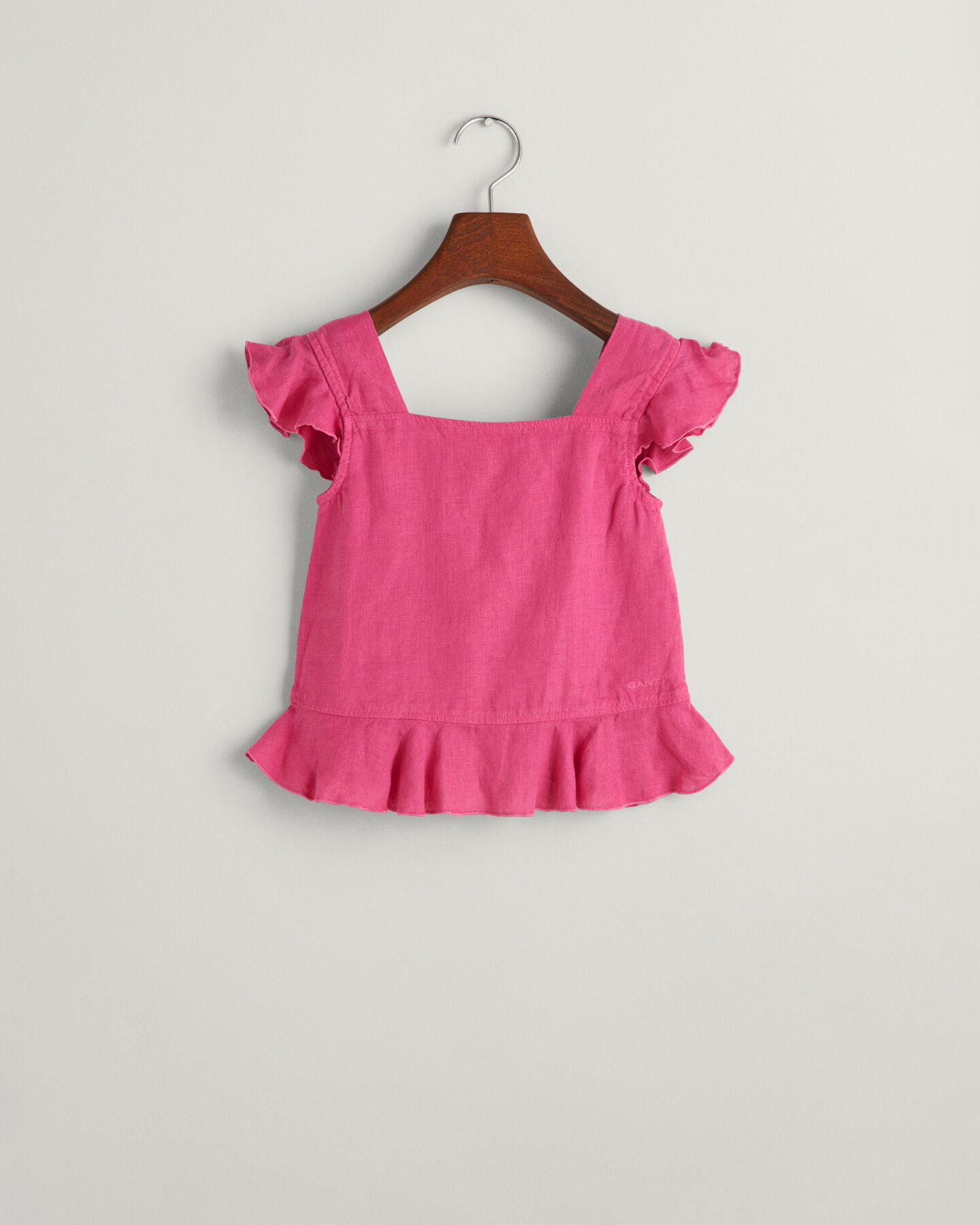 Haut en lin volant&eacute; Girls