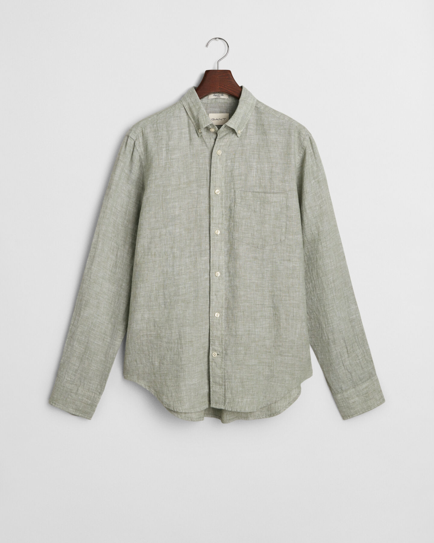 Chemise coupe regular en lin