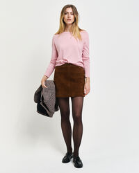 Pull ras du cou en maille fine