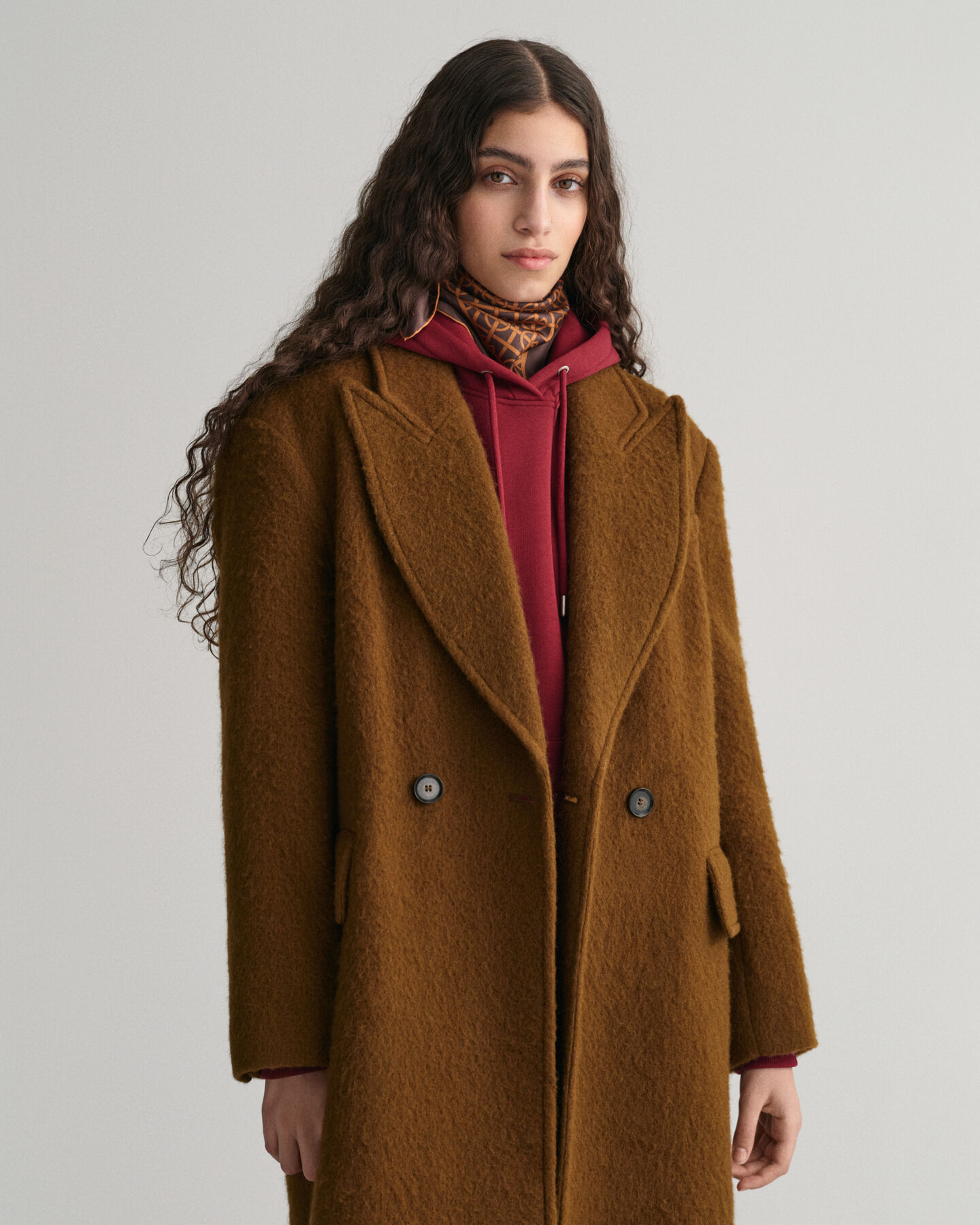 Foulard en soie G Patterned