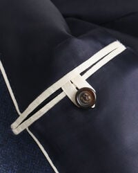 Veste de costume coupe slim en flanelle à chevrons