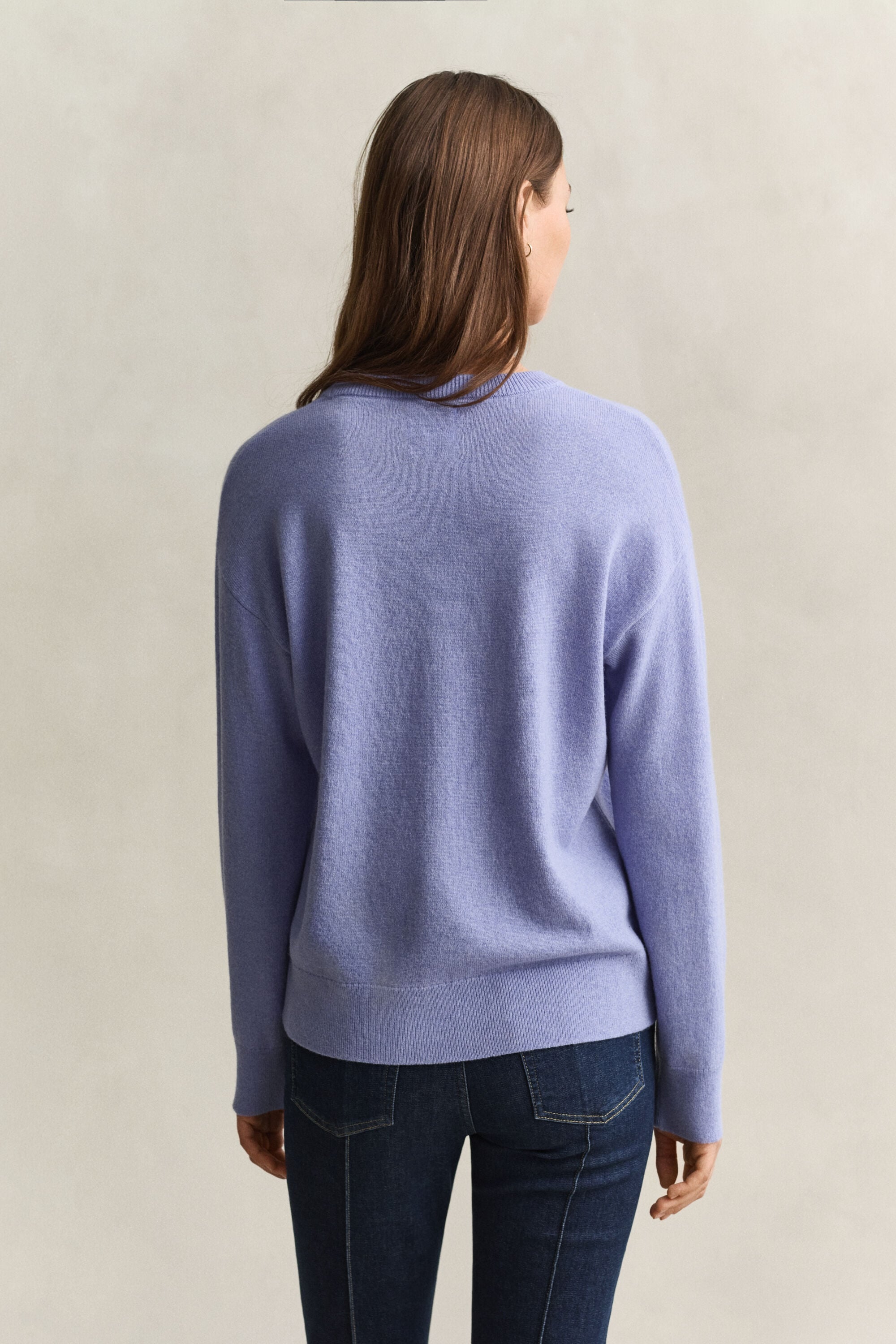 Pull col rond en laine d'agneau ultrafine