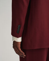 Veste blazer de costume ultra-ample en sergé de laine