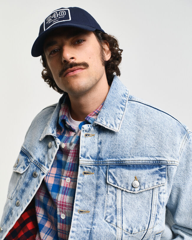 Veste trucker en denim
