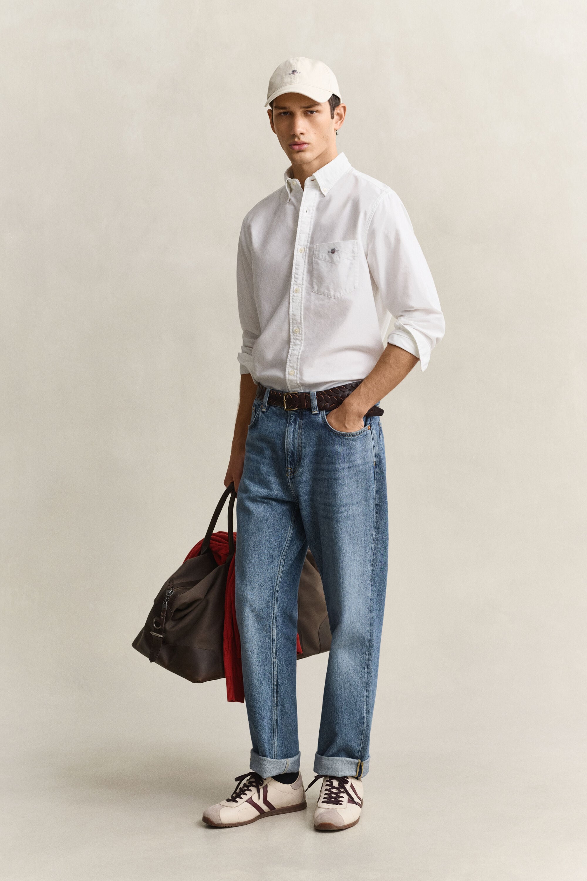 Chemise regular en coton Oxford classique