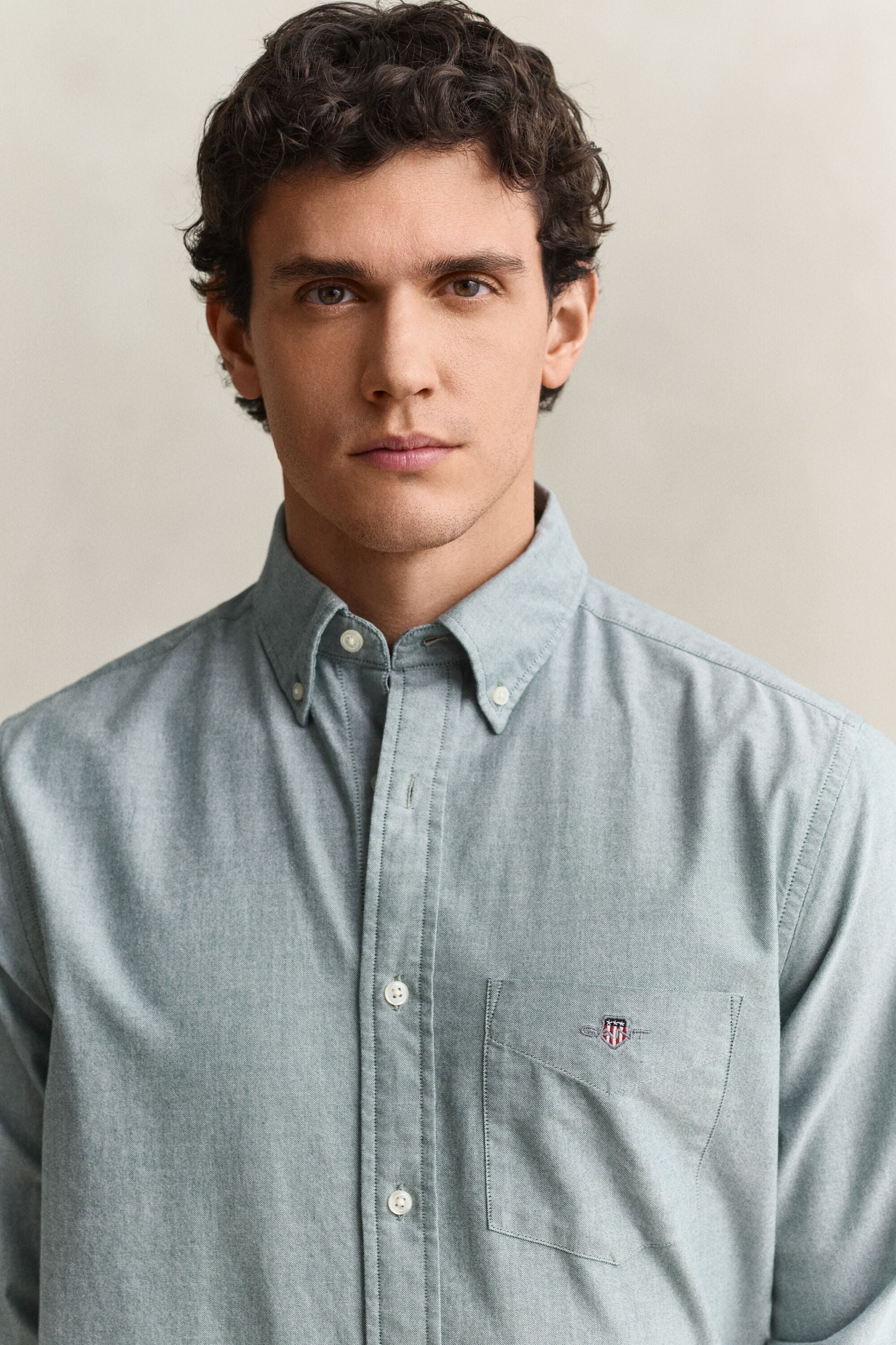 Chemise regular en coton Oxford classique