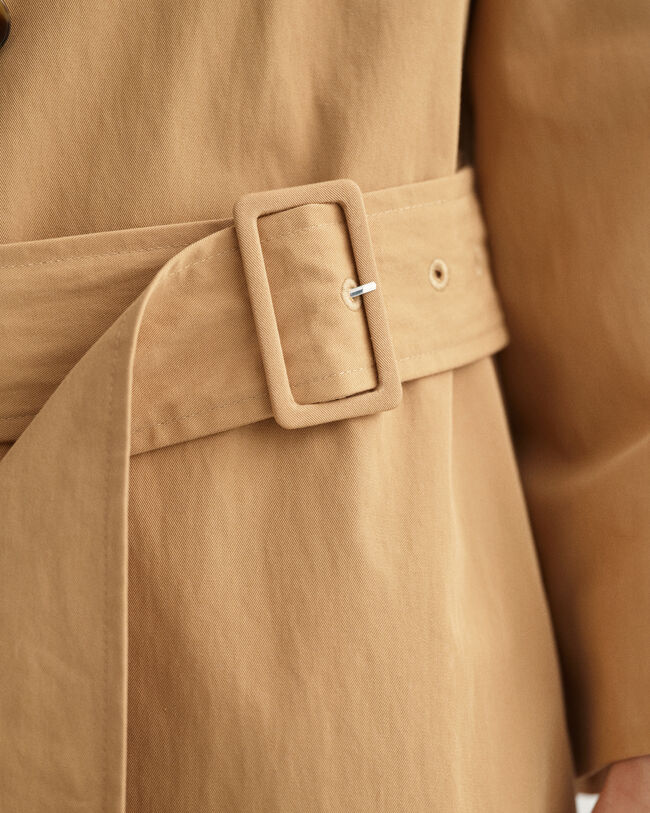 Caban en coton m&eacute;lang&eacute;