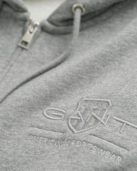 Sweat à capuche zippé Tonal Shield