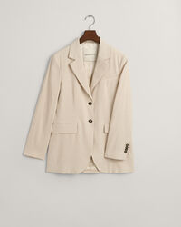 Veste blazer en lin stretch regular fit
