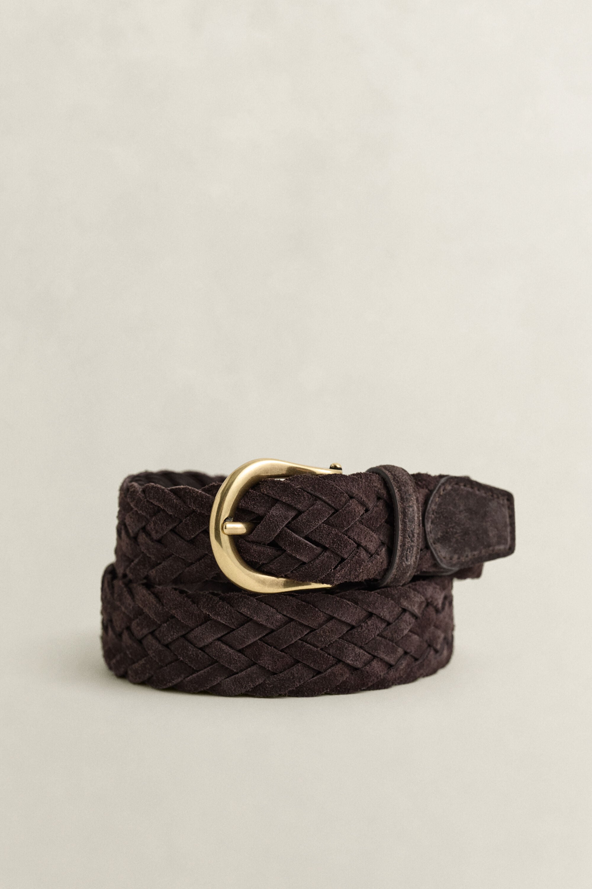 Ceinture en daim tressé