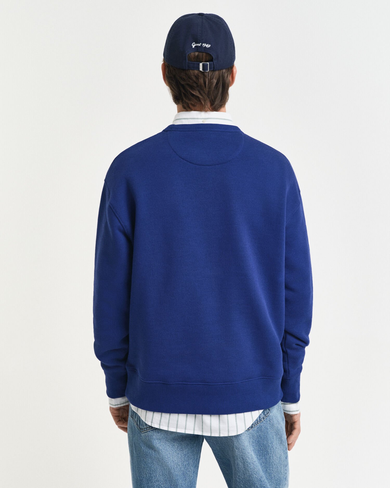 Sweat-shirt col rond avec logo