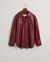 Surchemise en similicuir