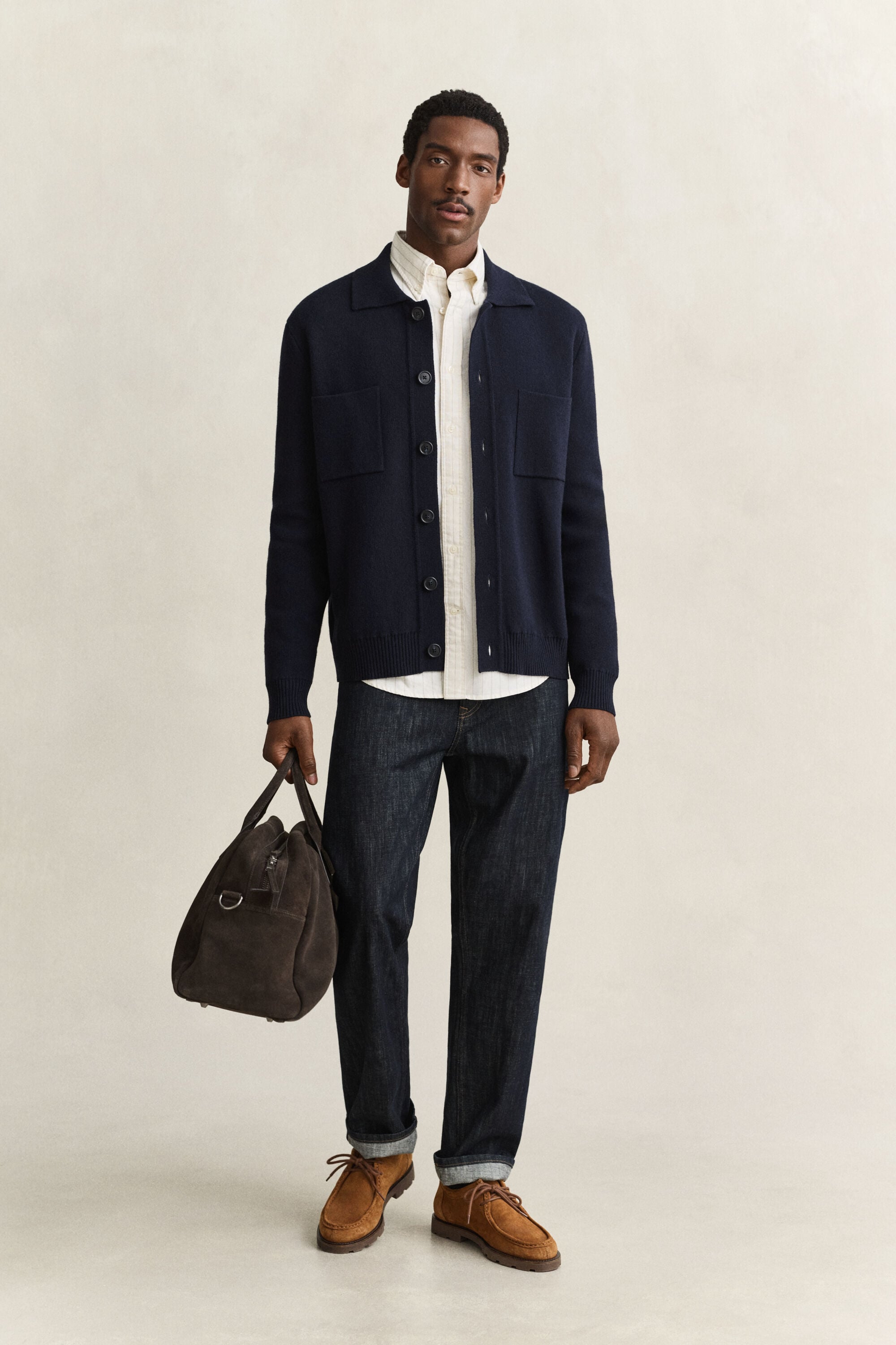 Surchemise en maille double