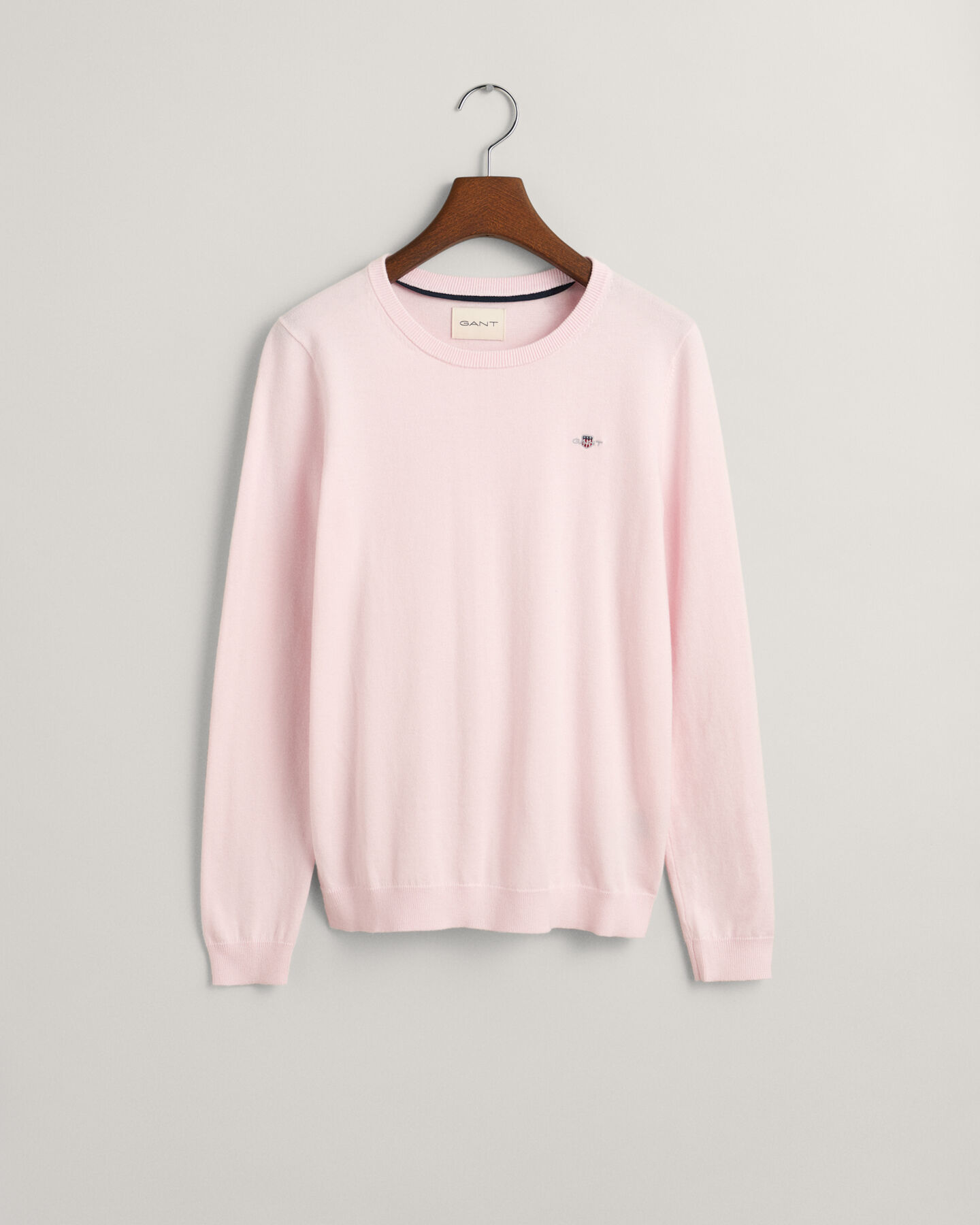 Pull ras du cou en coton Seasonal Essential