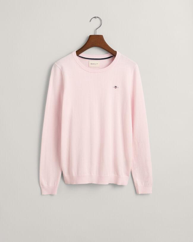 Pull ras du cou en coton Seasonal Essential