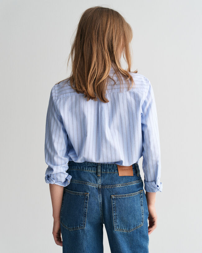 Chemise regular fit en coton Oxford à rayures Archive