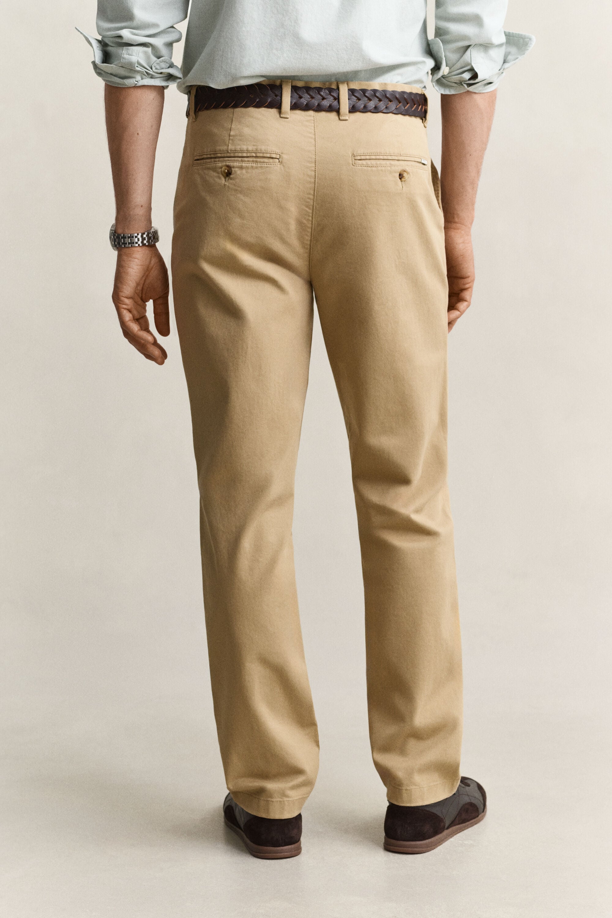 Pantalon chino classique coupe regular