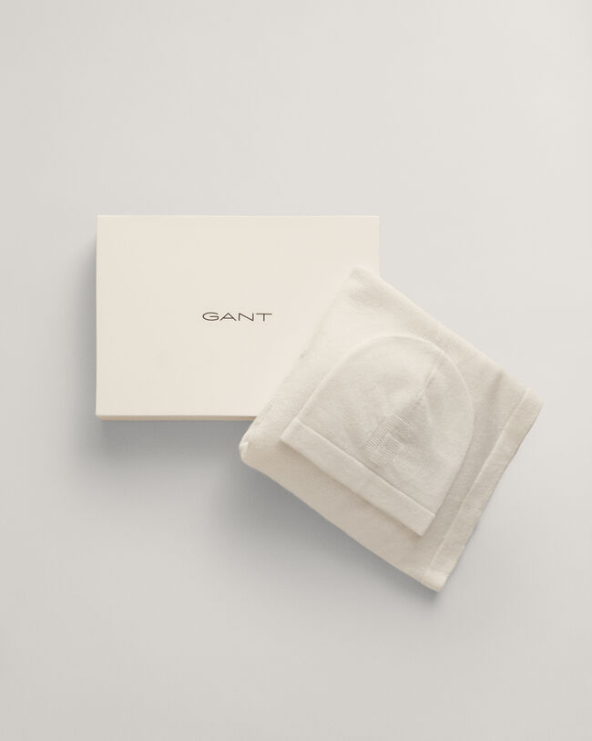 Coffret cadeau couverture et bonnet Baby