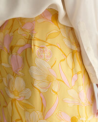 Mini-jupe portefeuille Magnolia Print