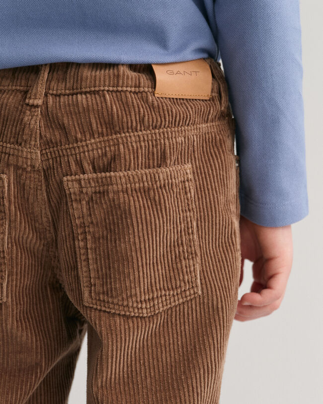 Pantalon relaxed fit en velours côtelé Kids