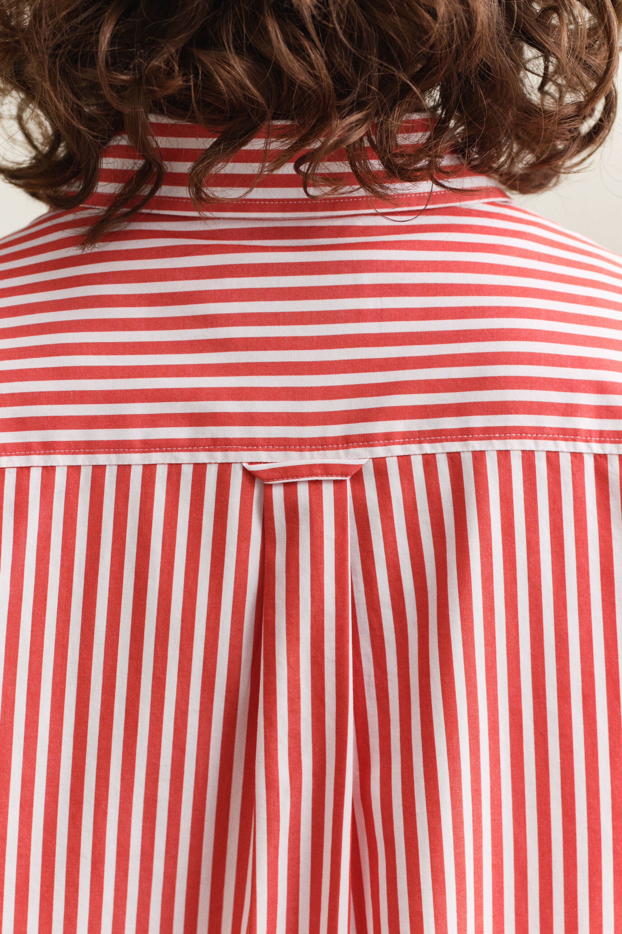 Chemise coupe regular en popeline à rayures classique