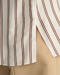 Striped V-Neck Blouse