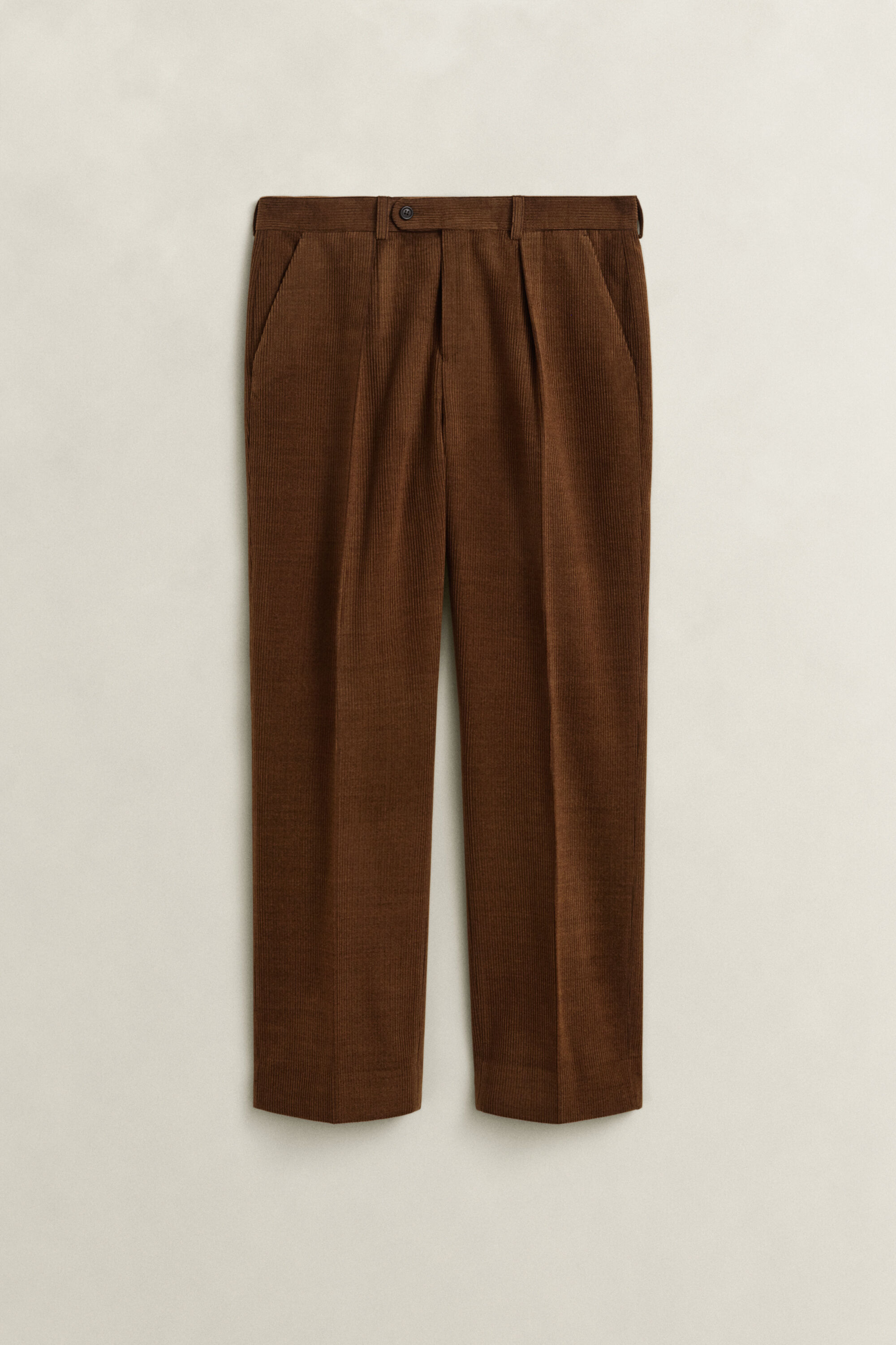 Pantalon de costume en velours de laine côtelé Gant x Yale