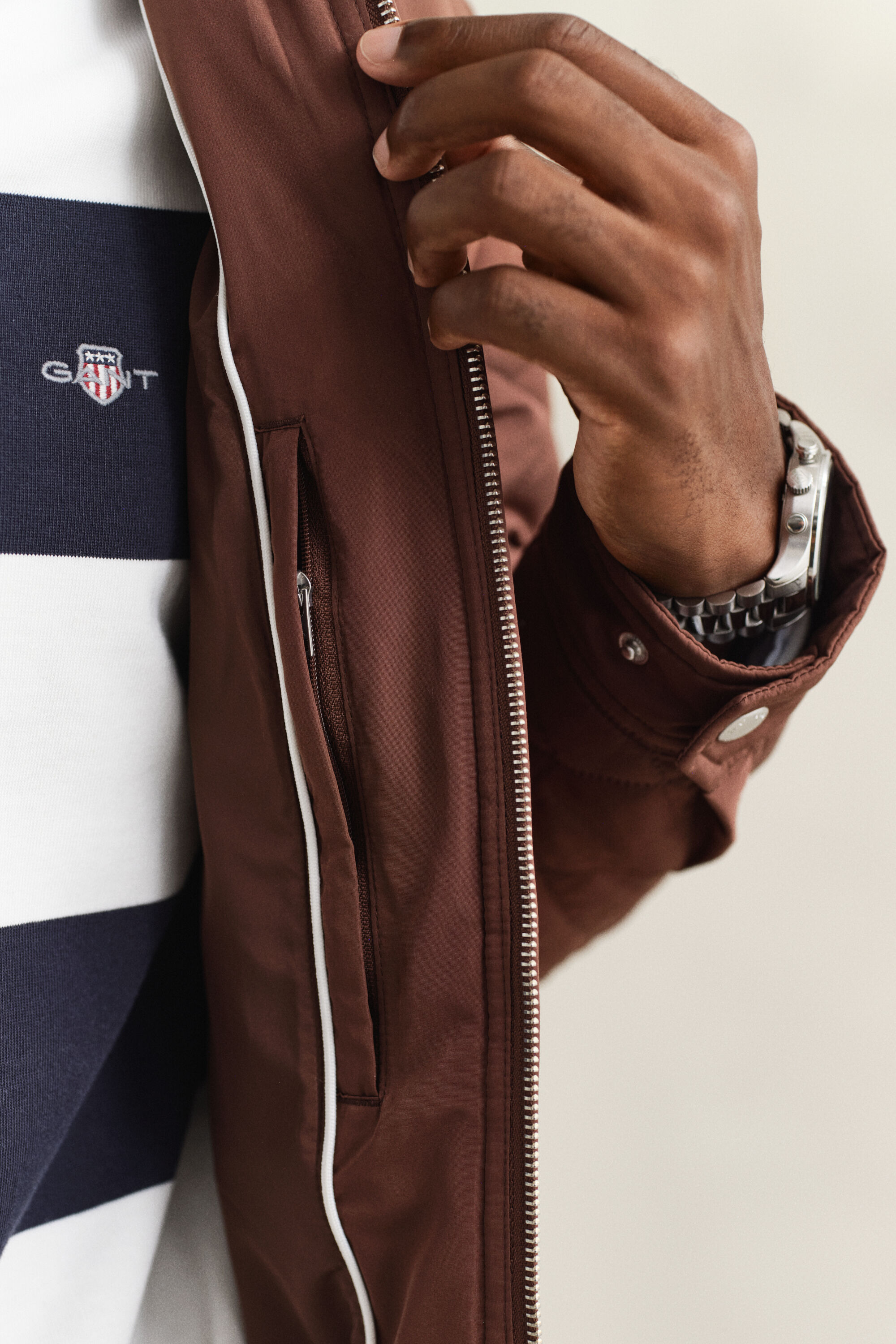 Veste Windcheater matelassée