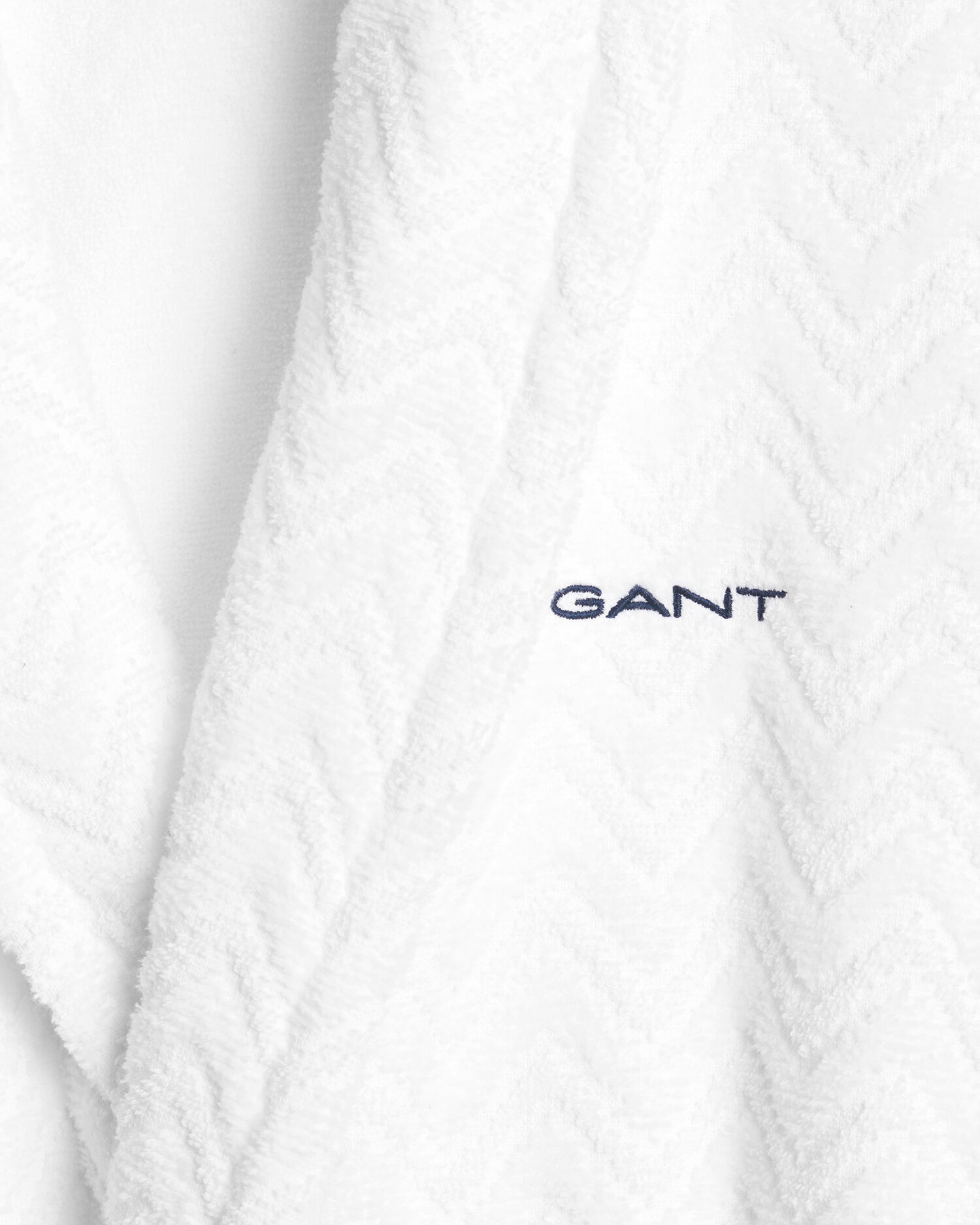 Peignoir à chevrons en jacquard