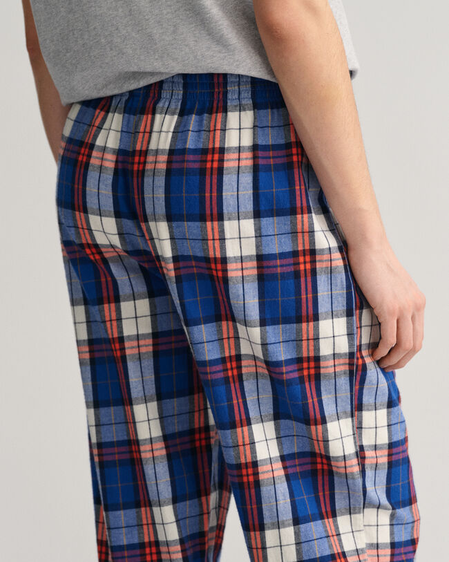 Pantalon de pyjama à carreaux multicolores Teens