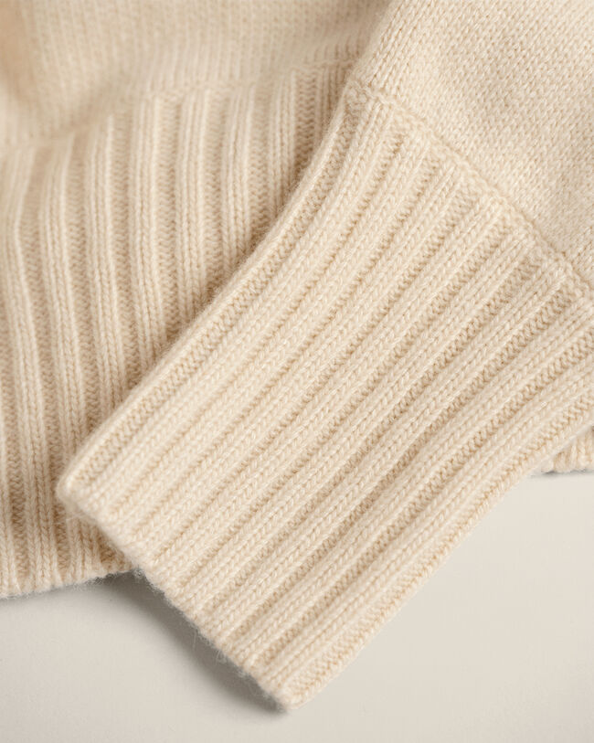 Pull col V en cachemire mélangé Varsity Wrangler x GANT