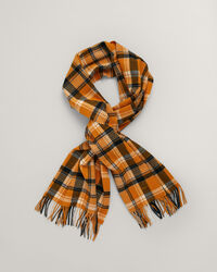 Écharpe tissée à carreaux