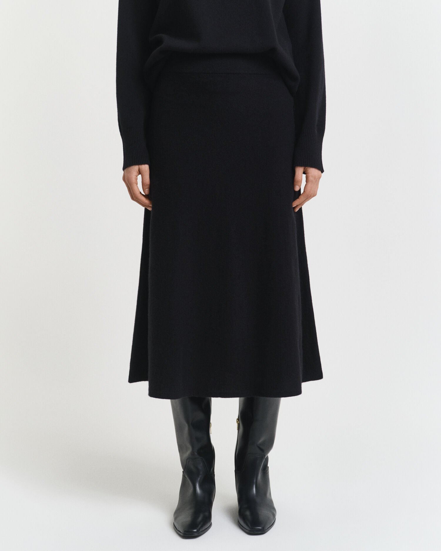 Jupe en laine d'agneau ultrafine