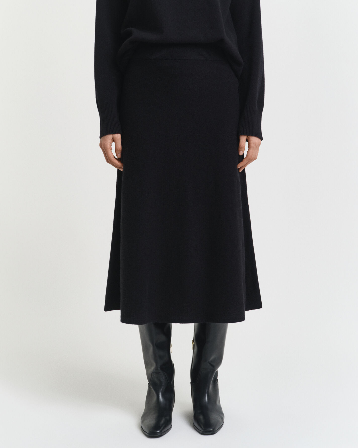 Jupe en laine d'agneau ultrafine