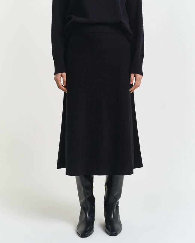 Jupe en laine d'agneau ultrafine