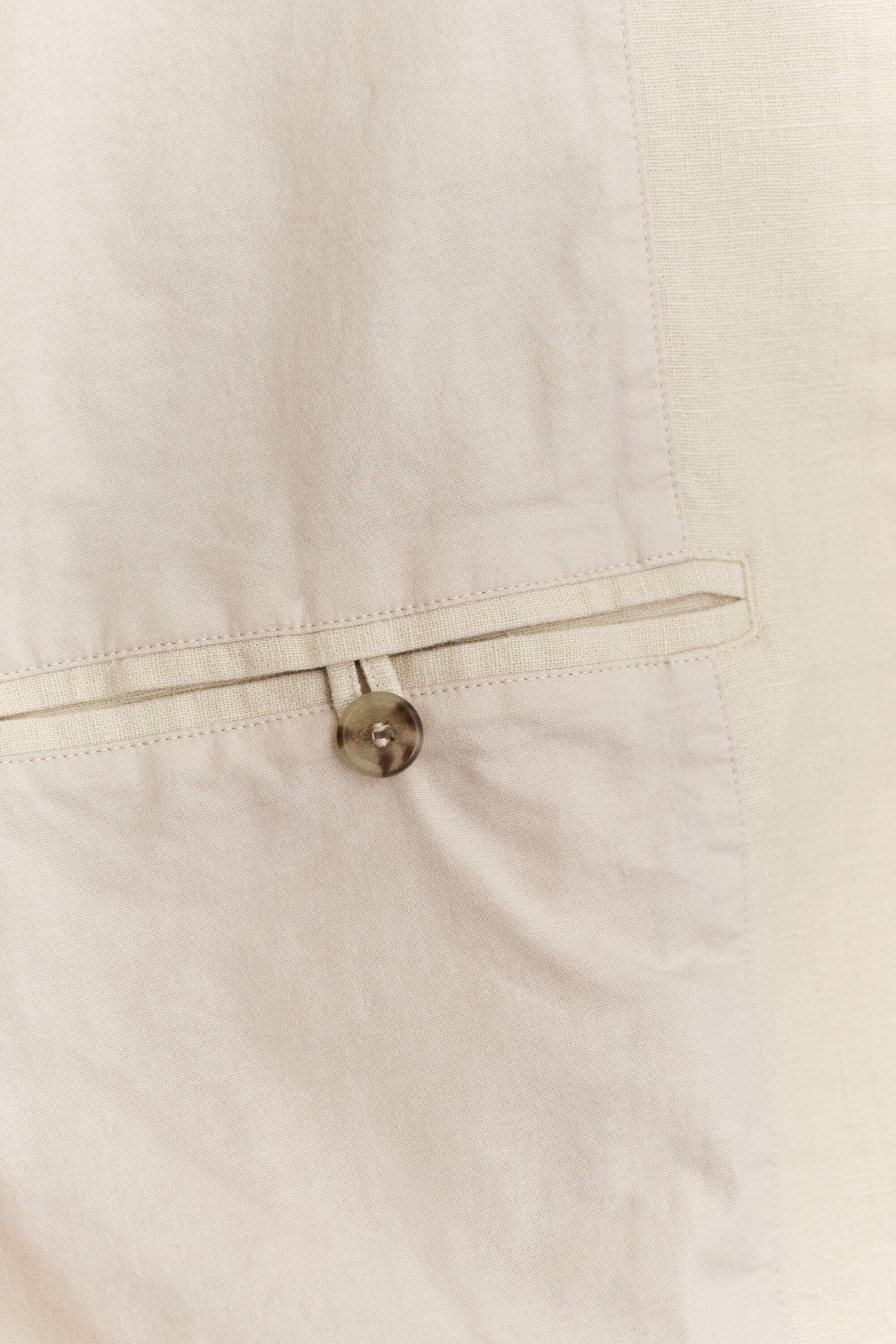 Veste Harrington en lin mélangé